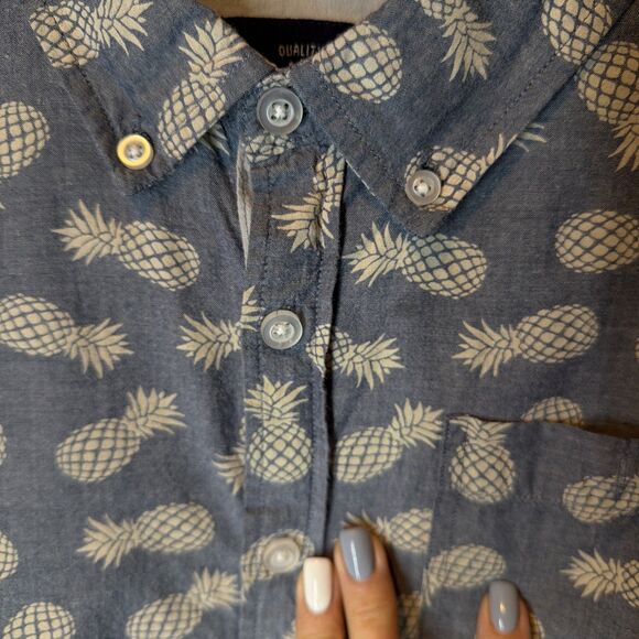 Artistry In Motion Boys Button-Down, Hawaiian Shirt, 100% Cotton Lg - Picture 2 of 5